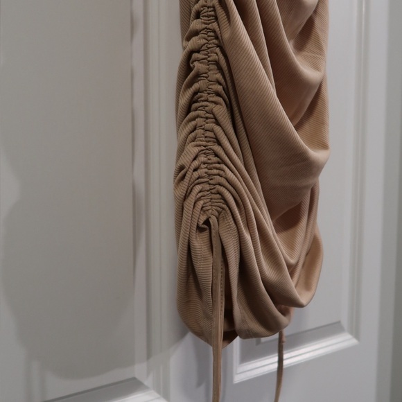 Topshop Ruched Mini Dress - Picture 3 of 4